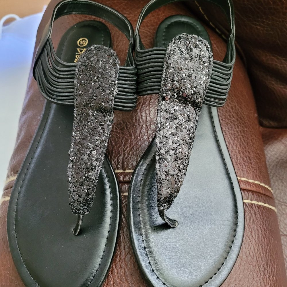 Sandals Black 2 pairs